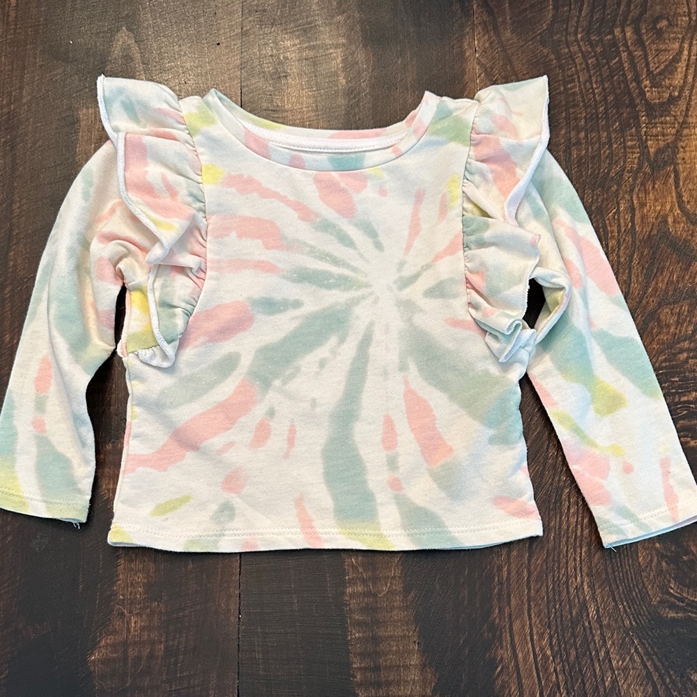 Grayson Mini Toddler Girls Tie-Dye Long Sleeve Shirt